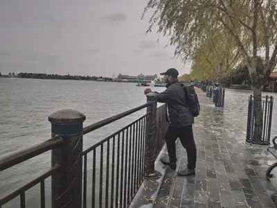 River beside Shanghai Disney Land